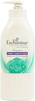 Enchanteur Satin Smooth Perfumed Lotion - Gorgeous, New Look & Improved Formula, Enriched with Vitamin A, C, E, Niacinamide, Aloe Vera & Olive Butter, For Smooth & Radiant Skin, All Skin Types, 500ml