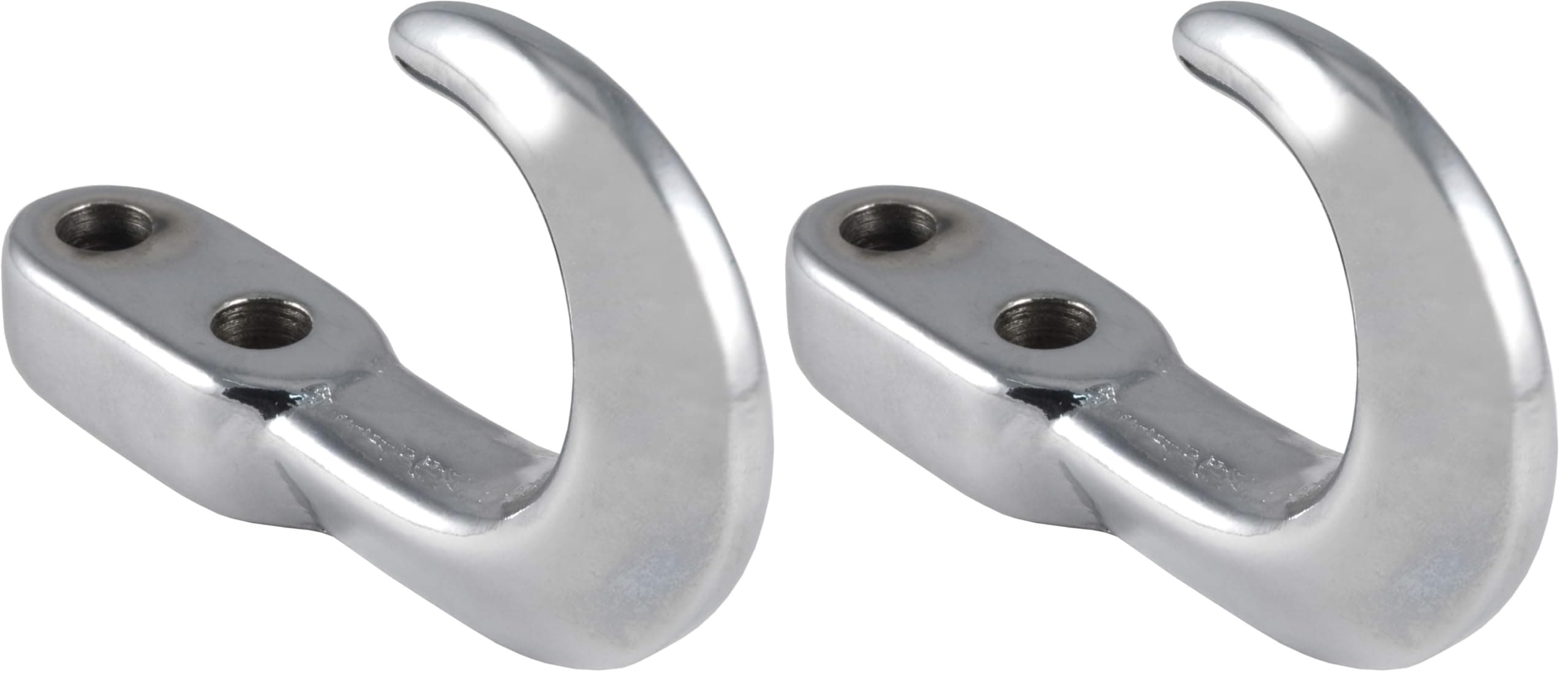 22420 Chrome Steel Tow Hook, 10,000 lbs Capacity (Pack of 2)