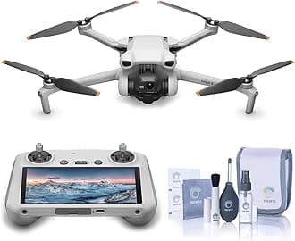 DJI Mini 3 Drone with RC Remote Controller and ProOptic Cleaning Kit