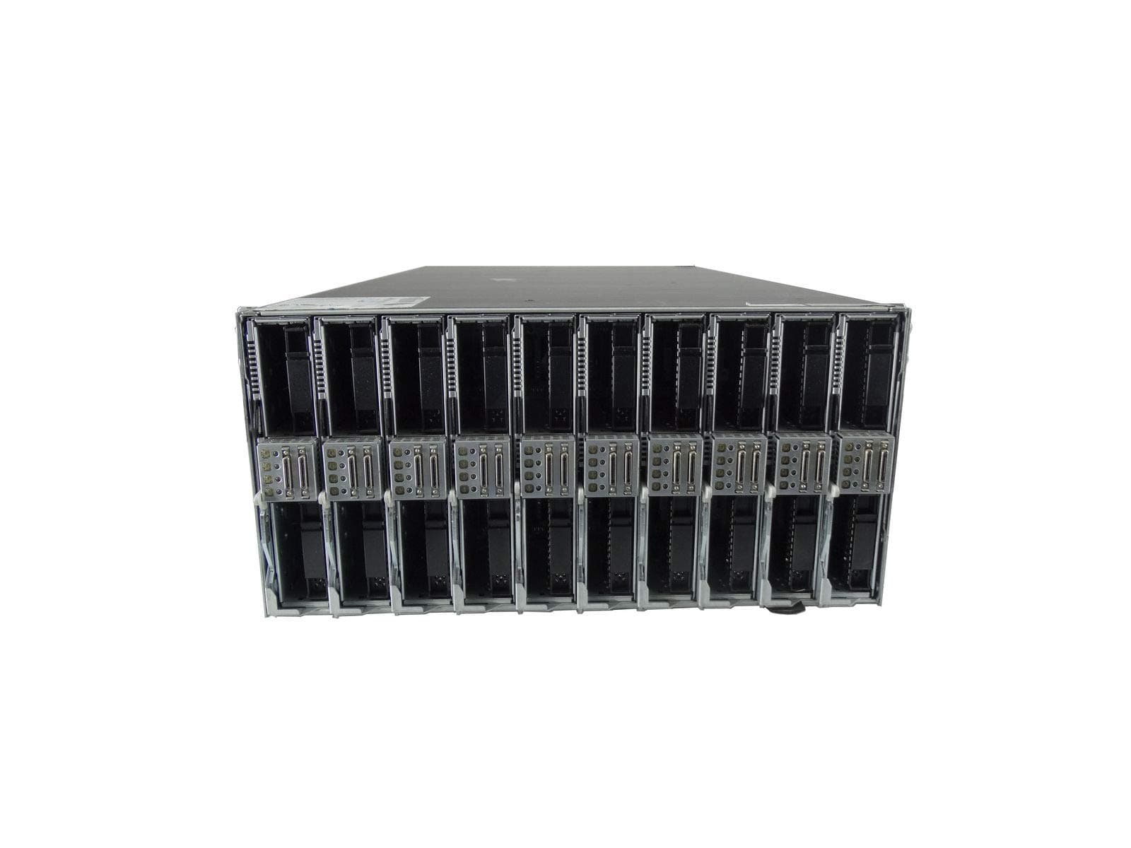 High-End Apollo a6000 Chassis with 10x XL230a G9 Server, Per Blade (1x E5-2650L V4 1.7GHz 14 Core, 48GB DDR4, 2X 1.92TB SATA 2.5 SSDs), 6X 2650W PSUs, Rails (Renewed)