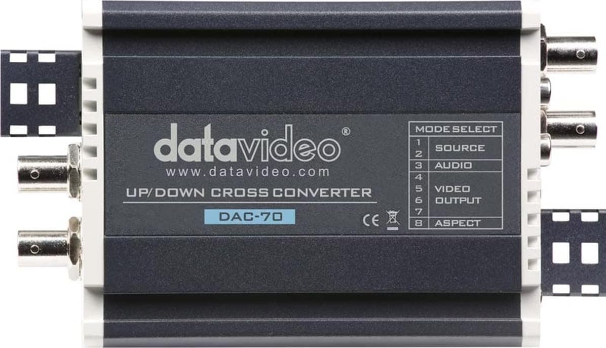 datavideo DAC-70 Multi Format Up/Down/Cross Converter Black