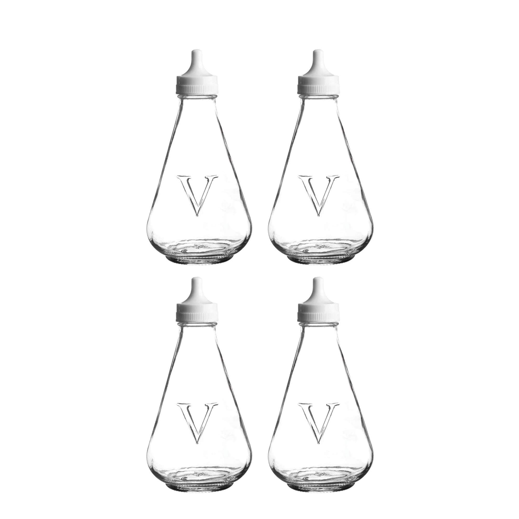 Ravenhead Essentials Vinegar Pot Shaker Cap top Clear (Pack of 4)