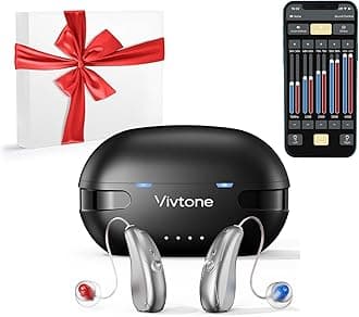 - Bluetooth Hearing Aids with APP Control for Precise Fitting, Phone Call & Music Streaming, Rechargeable OTC Hearing Aids for Seniors Adults Men Women, Xpure 2.0