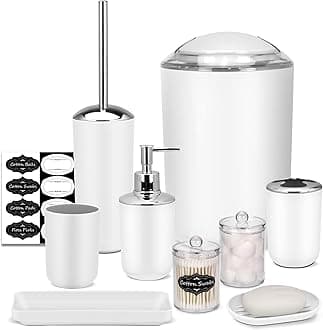 10PCS Green Bathroom Accessories Set