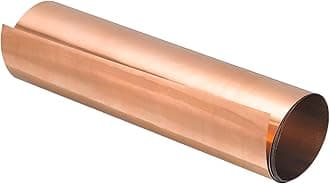 uxcell Copper Sheet Roll, Metal Foil Plate 1000mm x 200mm x 0.01mm