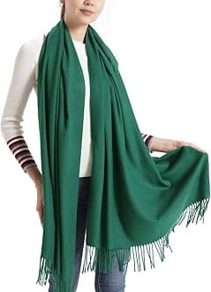 vimate Pashmina Scarf and Shawl - Soft Women Pashminas Wrap for Wedding Evening Party (20 Colors)