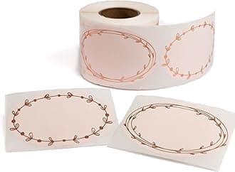 MONEST Waterproof & Oil Resistant Jar & Lid Stickers - Pantry/Canning, Spice ...