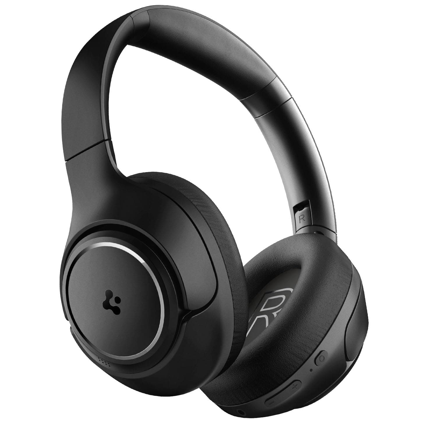 Audio Newly Launched SA-HP P10 Wireless Over Ear Headphones with 60H Playtime, Upto 43dB Multi-Mode Adaptive ANC Pro, EQ Customizing App, 5-MIC, Gaming Mode, 40mm Driver - Black