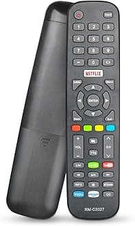 RM-C3327 KT1746-HG1 Remote Control for JVC TV Remote and Polaroid TV Remote Replacement LT-55E770 LT-49E770 LT55E770 LT49E770 40T2F 50T7U 49T7U 55T7U 60T7U TV