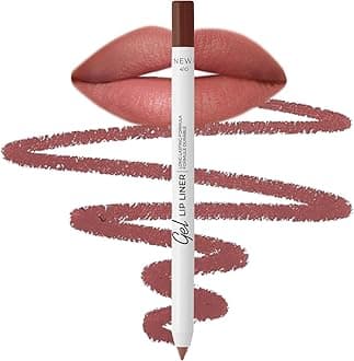 Matte Gel Lip Liner Pencil | Weightless & CreamyTexture - Sharpenable - Longwear & Waterproof - High Pigmented & Flawless Finish - Cruelty-free & Paraben-Free,- 410, 1,7g/0.05oz