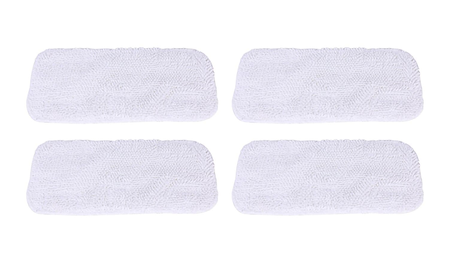 GIBTOOLReplacement Luna Cloth Pads for Sienna Luna Steam Mop Head SSM-3006 Microfiber Mop Pads 4 Pcs (4)