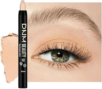 evpct Nude Beige Matte Cream Eye Shadow Sticks Brightener Pencils for Women, Nude Beige Silky Eyeshadow Applicator Stick Pen Waterproof, Blendable Crease-Proof Stick Eyeshadow Matte Eye Makeup 82