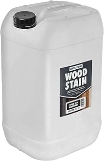 Littlefair's Wood Stain Water-Based - (Dark Red Mahogany) – Non-Toxic, Eco-Friendly & Quick Drying - Easy-to-Apply, Concentrated Formula for All Wood Types – 25 LTR