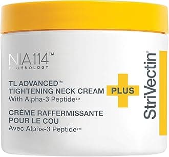 Tighten and Lift Advanced Neck Cream PLUS with Alpha-3 Peptides for Neck and Décolleté, Smoothing Look of Wrinkles and Fine Lines, Improves Crepey Skin and Vertical Lines