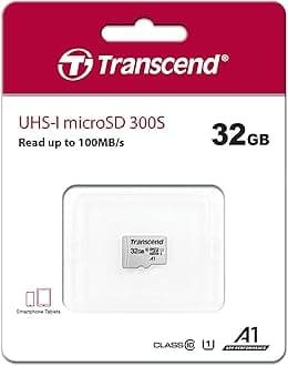 Transcend microSDHCカード 32GB 3D TLC UHS-I Class10 TS32GUSD300S