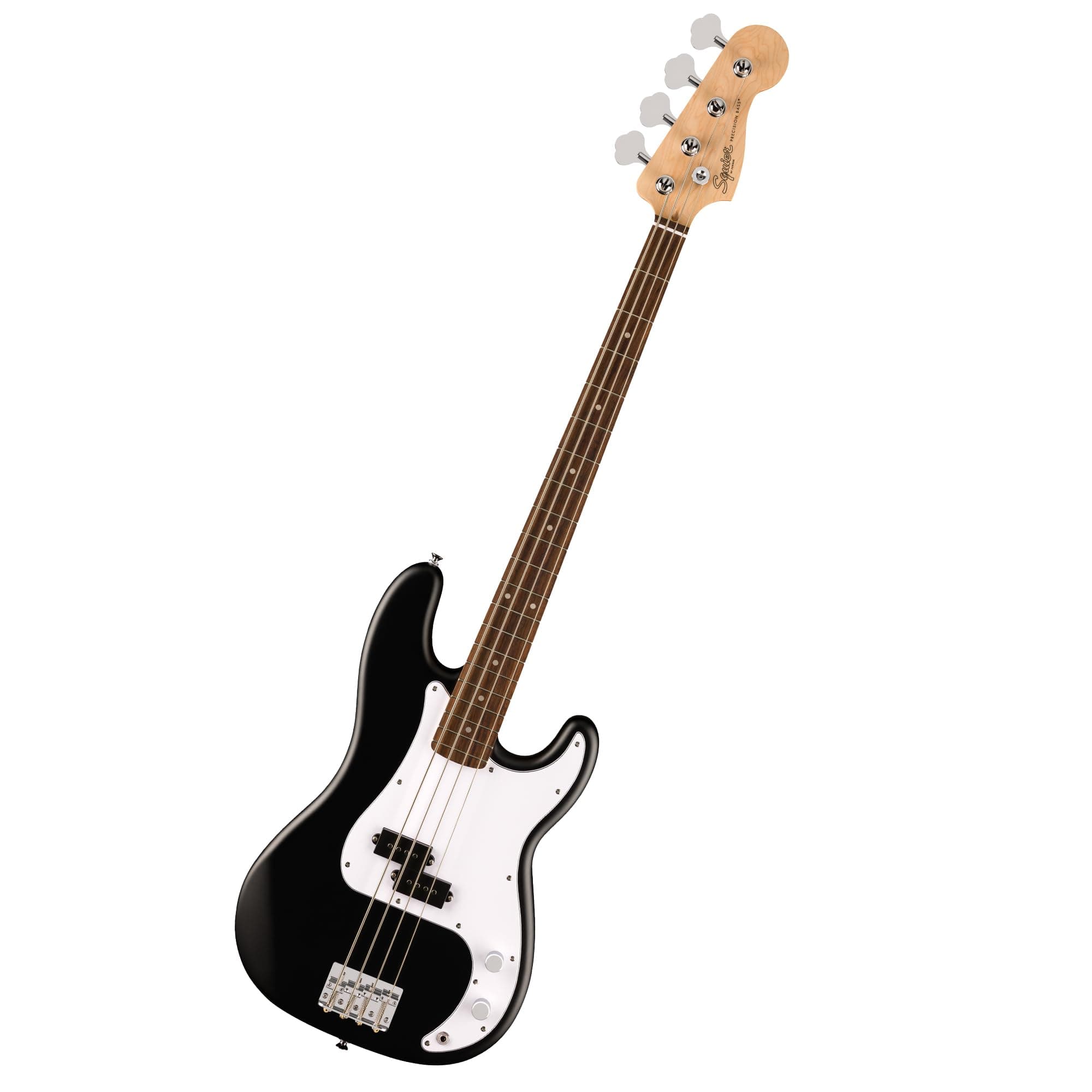 Squier Debut Series Precision Bass Guitar, Beginner Guitar, with 2-Year Warranty, Includes Free Lessons, Black with Matte Finish