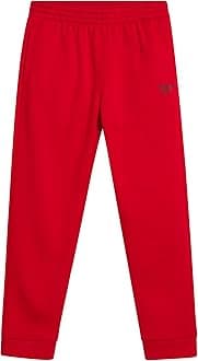 Reebok Boys Sweatpants - Soft Fleece Performance Boys Joggers Athletic Pants for Running Workout and Daily Wear (Sizes: 8-14)