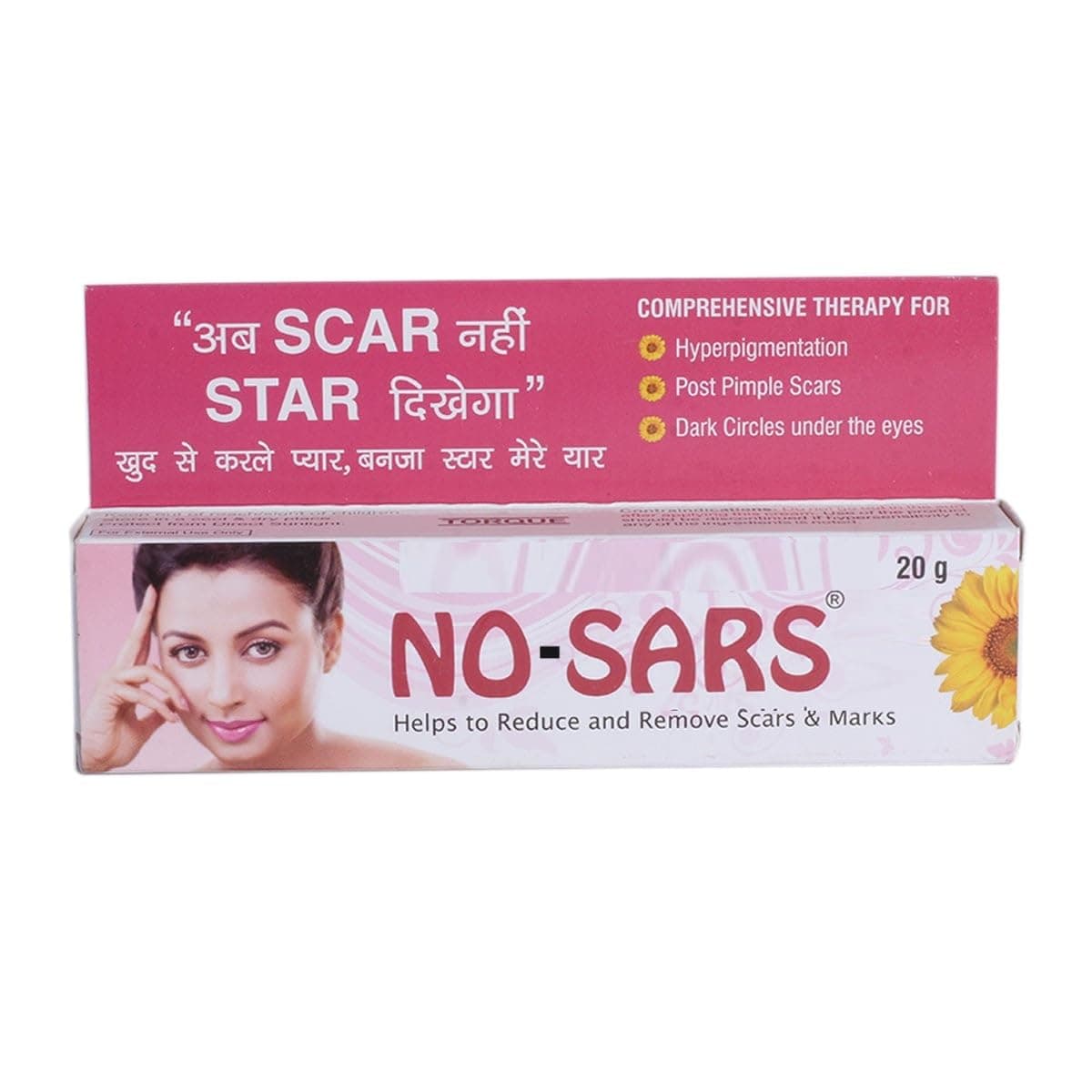 Double Lips Face Glowing Scar & Acne Cure Cream 20 grm Pack of 1