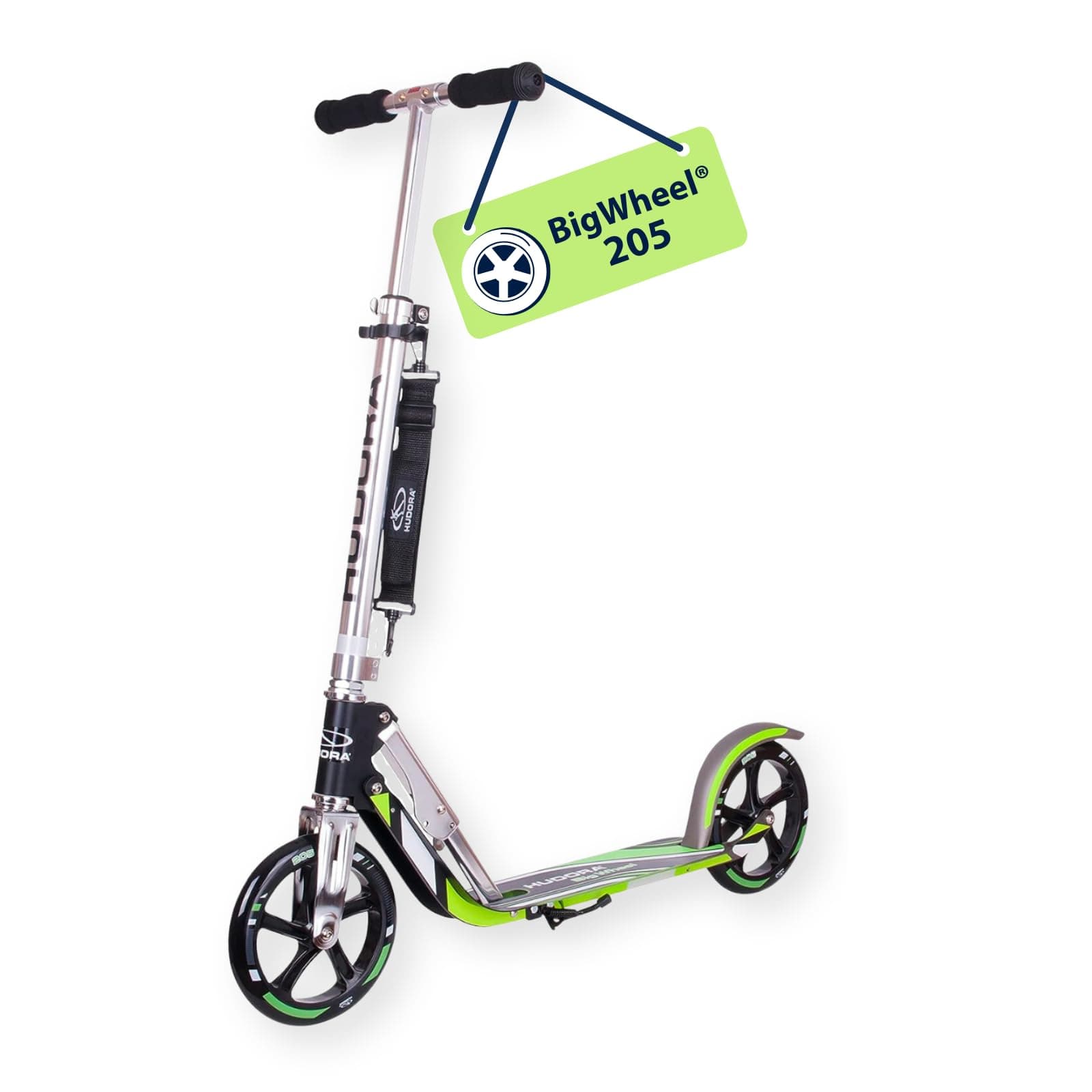 HUDORA Big Wheel Scooter 205 - Tret-Roller
