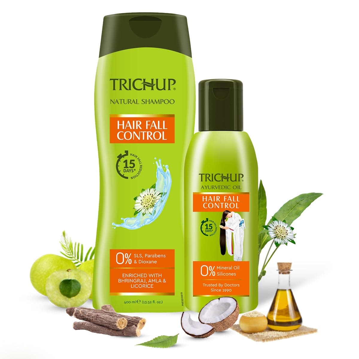 Hair Fall Control Oil (200ml) & Shampoo (400ml)