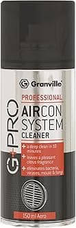 Granville G+PRO Professional 1086 Car AC Air Conditioning Aircon System Cleaner Aerosol Spray Bomb Can **Made In UK**