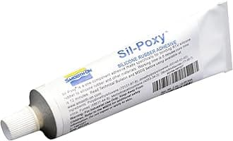 Sil-Poxy Silicone Adhesive - 3 Ounce Tube