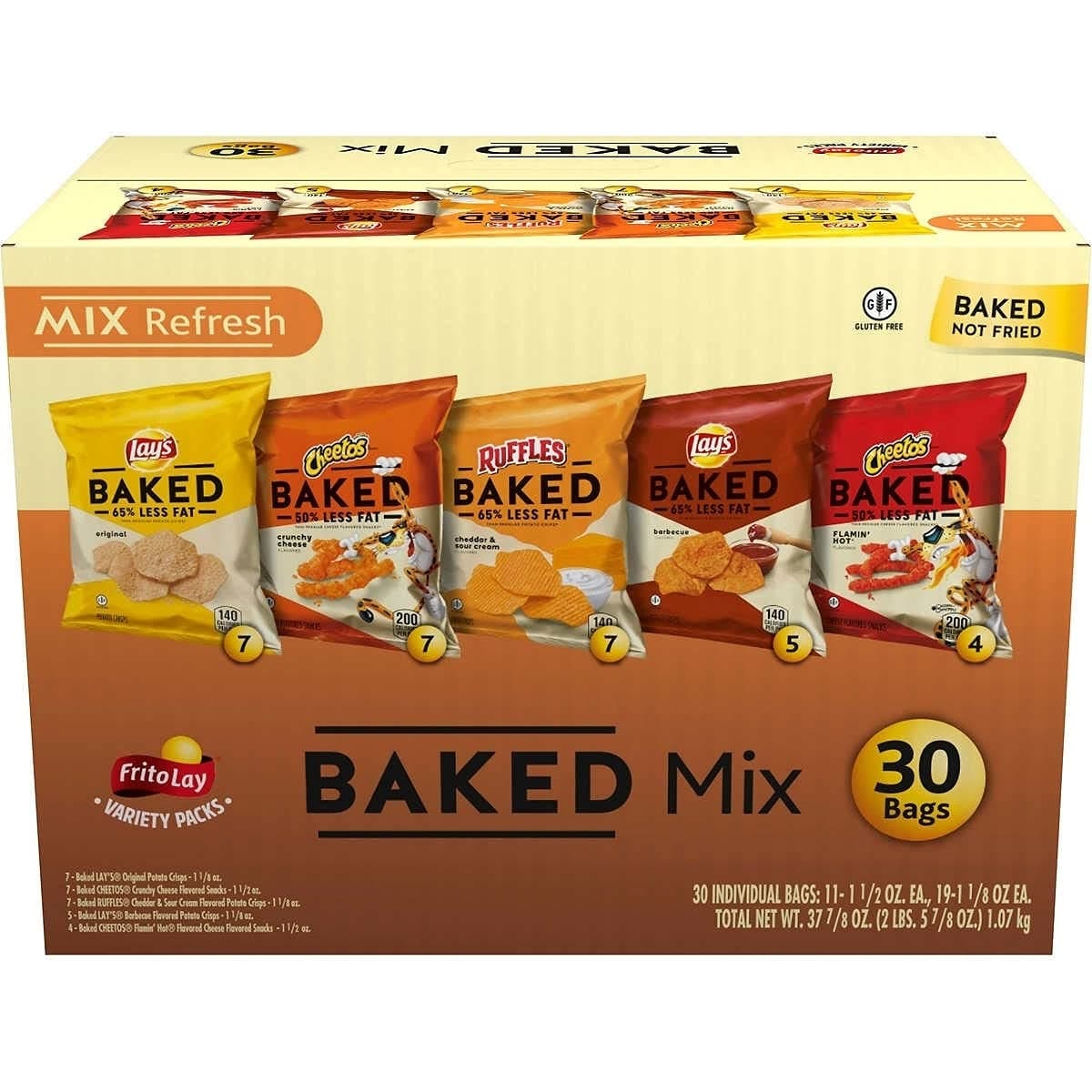 Oven Baked Mix, Variety Pack, 30 Count