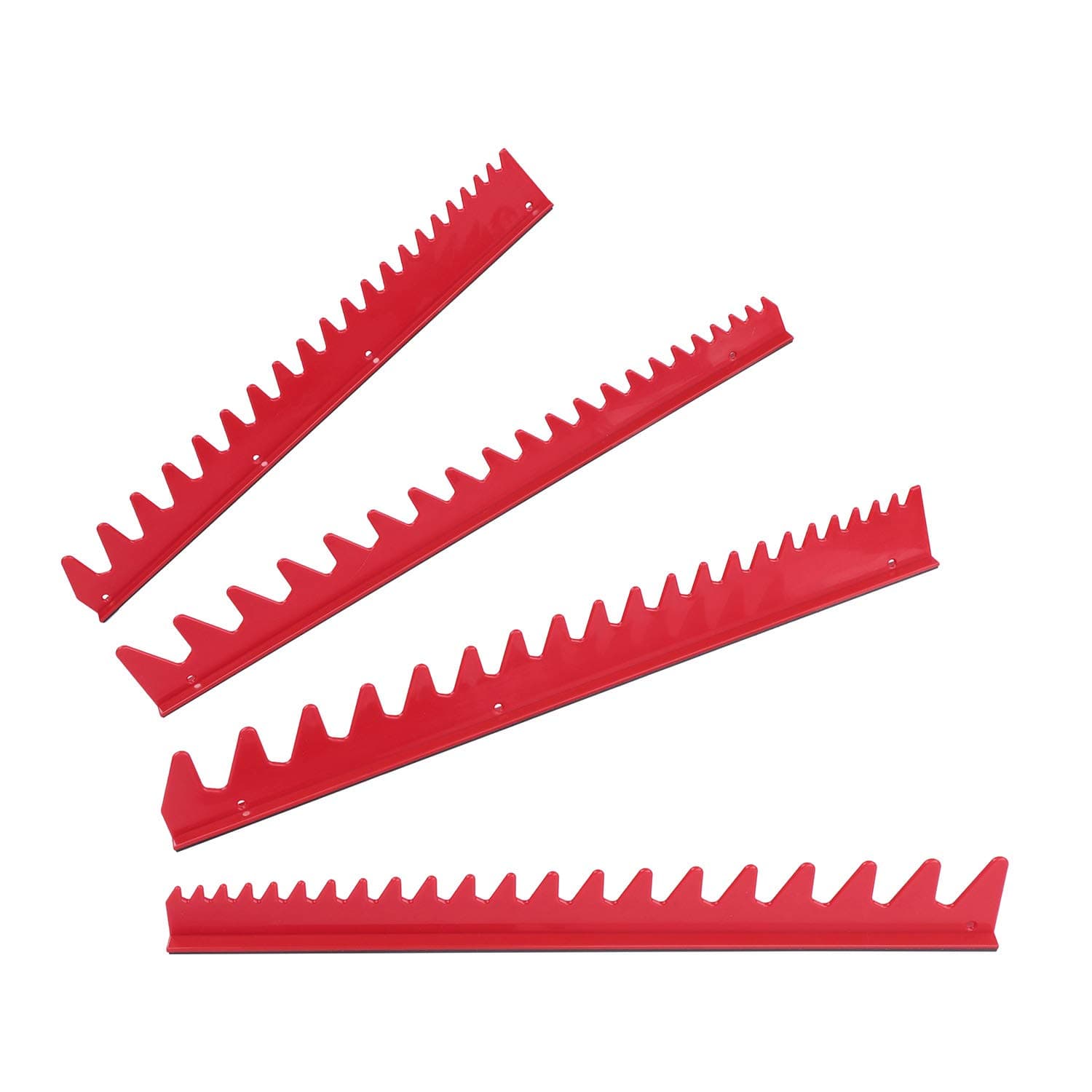 ABN Magnetic Wrench Organizer - 4 Piece Tool Box Drawer Organizer Tray Wrench Rack Magnetic Tool Box Accessories