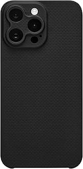 Latercase | Compatible with iPhone 15 Pro Max | iPhone 15 Pro Max Case | Midnight | Durable Thin Phone Case | 0.6mm Aramid Fiber, Precision Laser-Cut, Full Camera Protection, Non-Slip Matte Finish