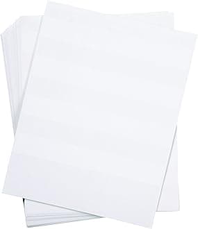 Panduit S100X075YAJ Laser/Inkjet Self-Laminated Label, Polyester, Clear/ White (2,500-Pack)