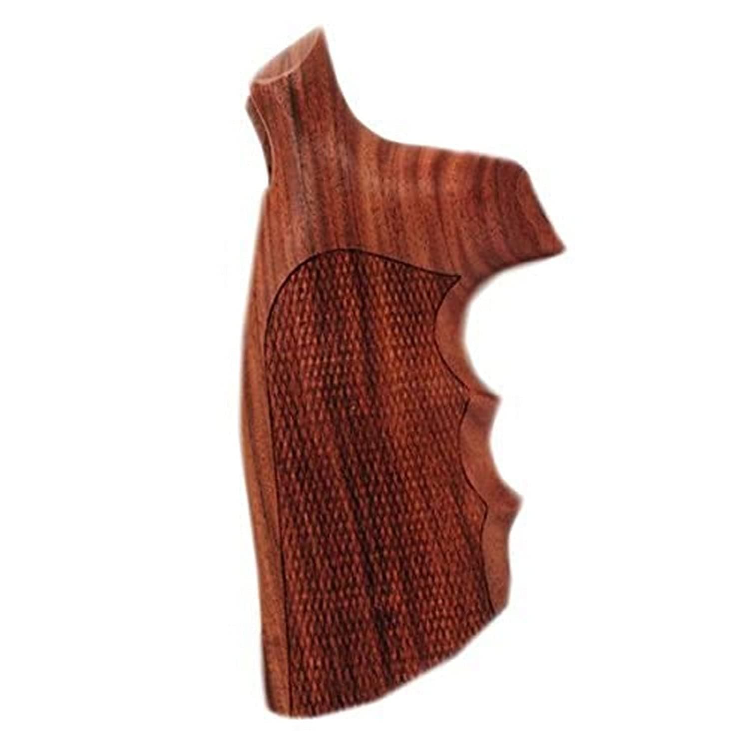 Hogue 29301 S&W N Frame Square Butt Grips, Checkered PAU Ferro