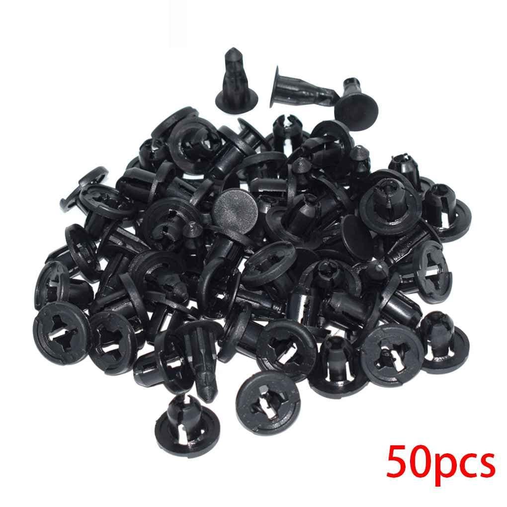 fgghfgrtgtg Car Plastic Push Rivets Auto Screw Retainer Front Bumper Fender Clips for Honda Civic Prelude Legend S2000