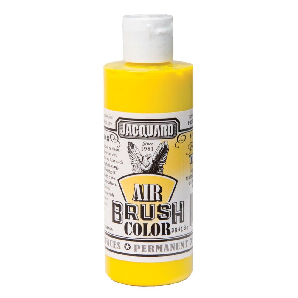 Airbrush Color 4Oz Transparent Yellow