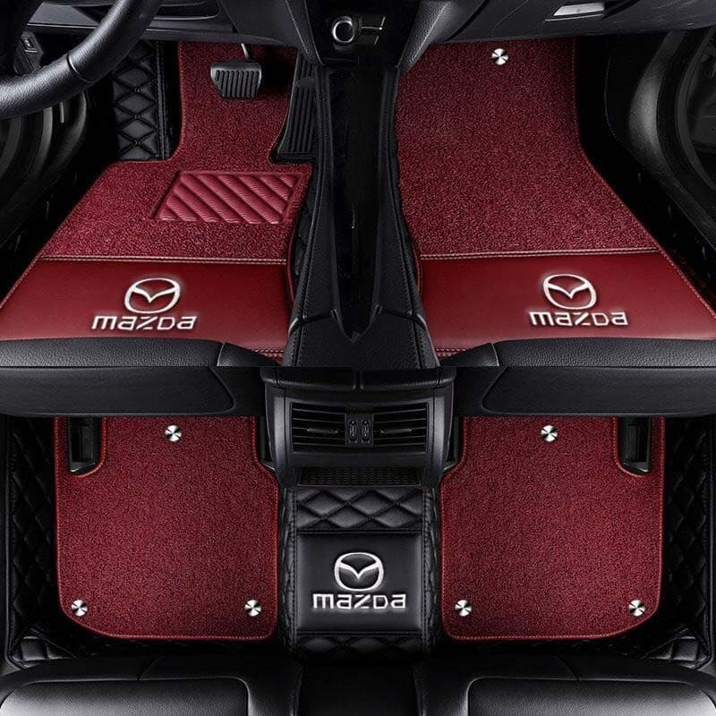 Car Floor Mats, For Mazda Xingcheng 2011-2017 Custom all-inclusive floor mat All-Inclusive Mats Waterproof Non-Slip,E
