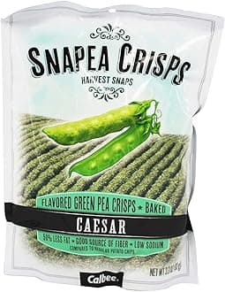 HARVEST SNAPSSnapea Crisps Harvest Snaps Caesar Flavor - 3.3 oz (pack of 3)