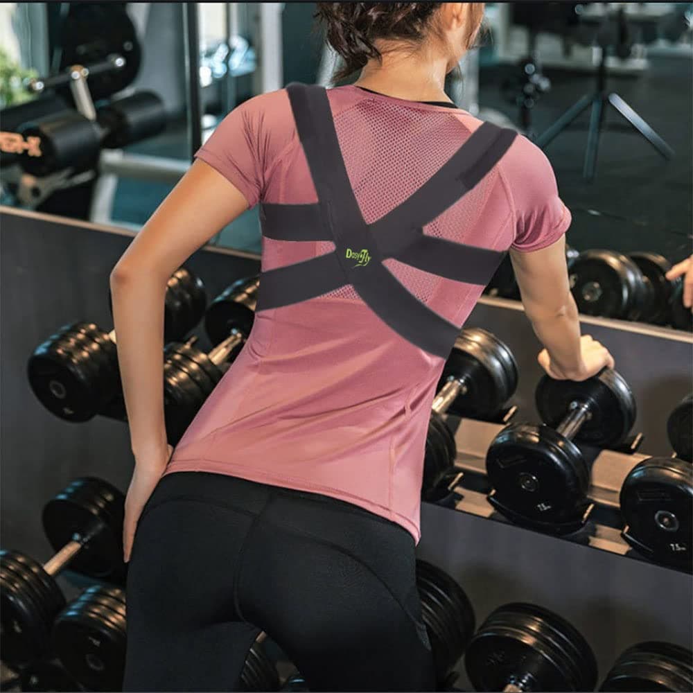Back Posture Corrector for Women, Posture Brace Upper Back Brace for Clavicle Shoulder Support and Providing Back Neck Pain Relief,Perfect for Women & Girls