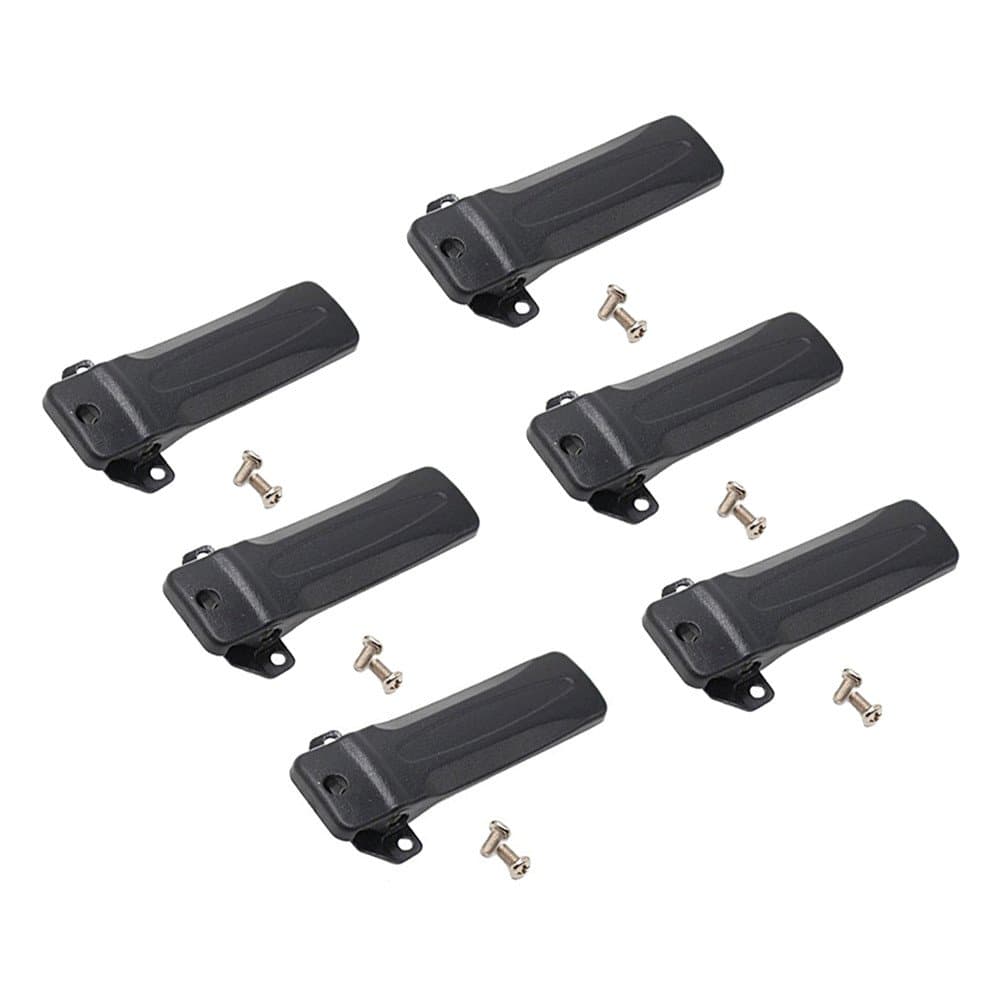 KBH-10 Belt Clip Compatible for TK-270G TK-272G TK-2200 TK-3200 TK-3300 TK-280 TK-380 TK-290 TK-390 TK-260G TK-2302 TK-3302 Radio (6 Pack)