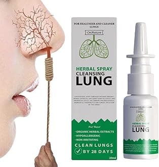 Lung Detox Herbal Cleanser Spray for Smokers,Herbal Spray,Cleaning Lung, Health Care,Lung Detox Herbal Cleanser Spray