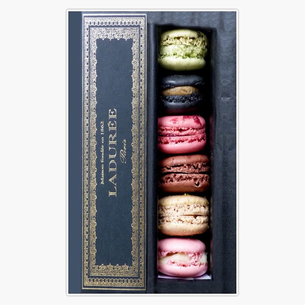 Magnet Macaron Laduree Viny Magnetic Bumper Sticker 5"