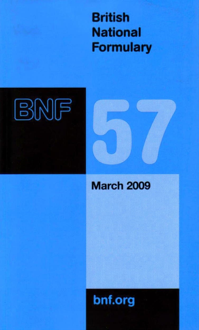 British National Formulary 57: March 2009 1st Edition