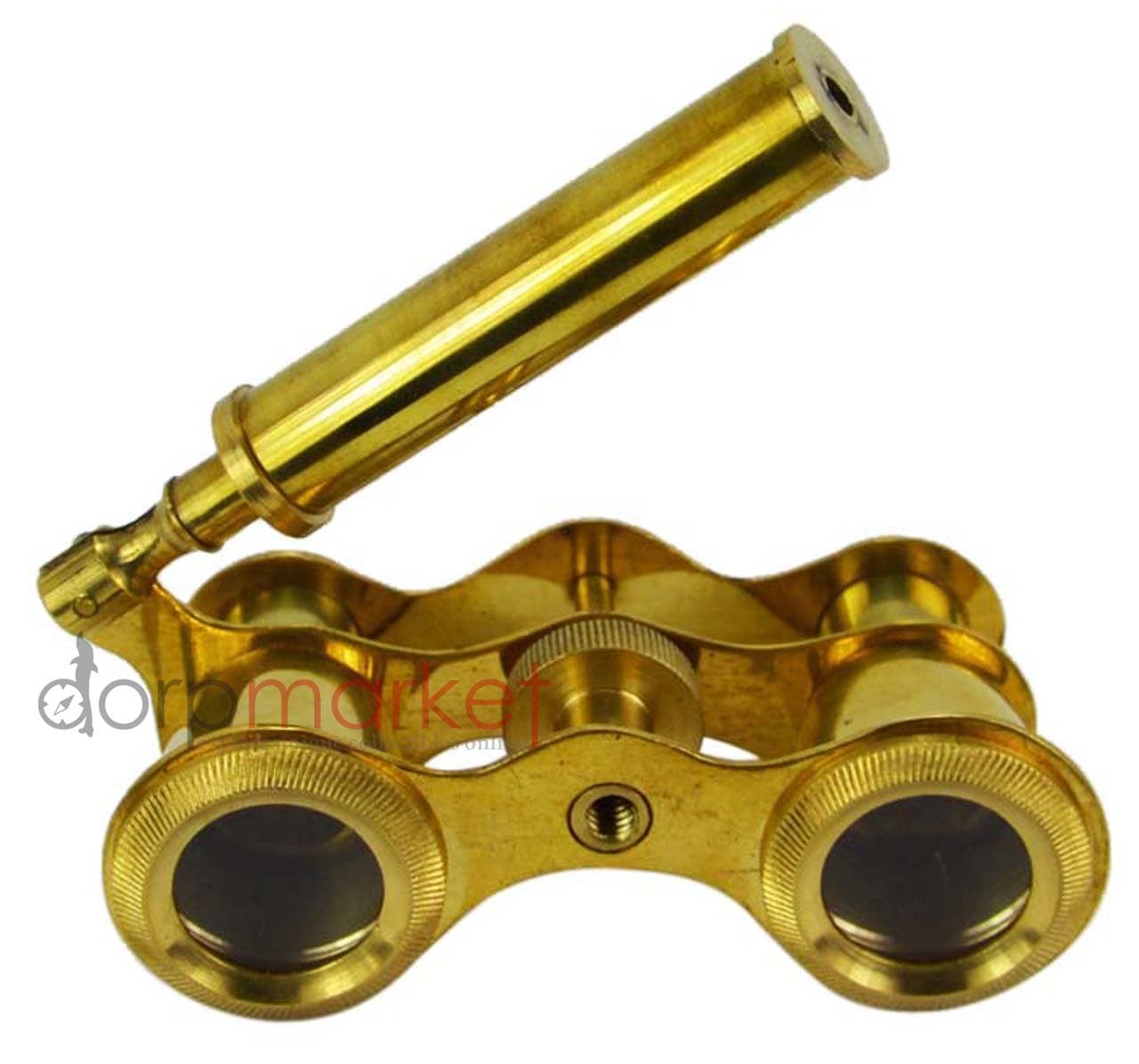 New Opera Glasses Binocular Brass Hand Golden Monocular Gift