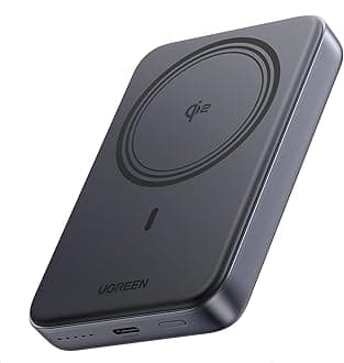 UGREEN Nexode Wireless Power Bank Fast Charging 10000mAh Qi2 Certified 15W Magnetic Mobile Phone Portable Charger PD 20W USB C Battery Pack MagSafe Compatible with iPhone 17-12 Series