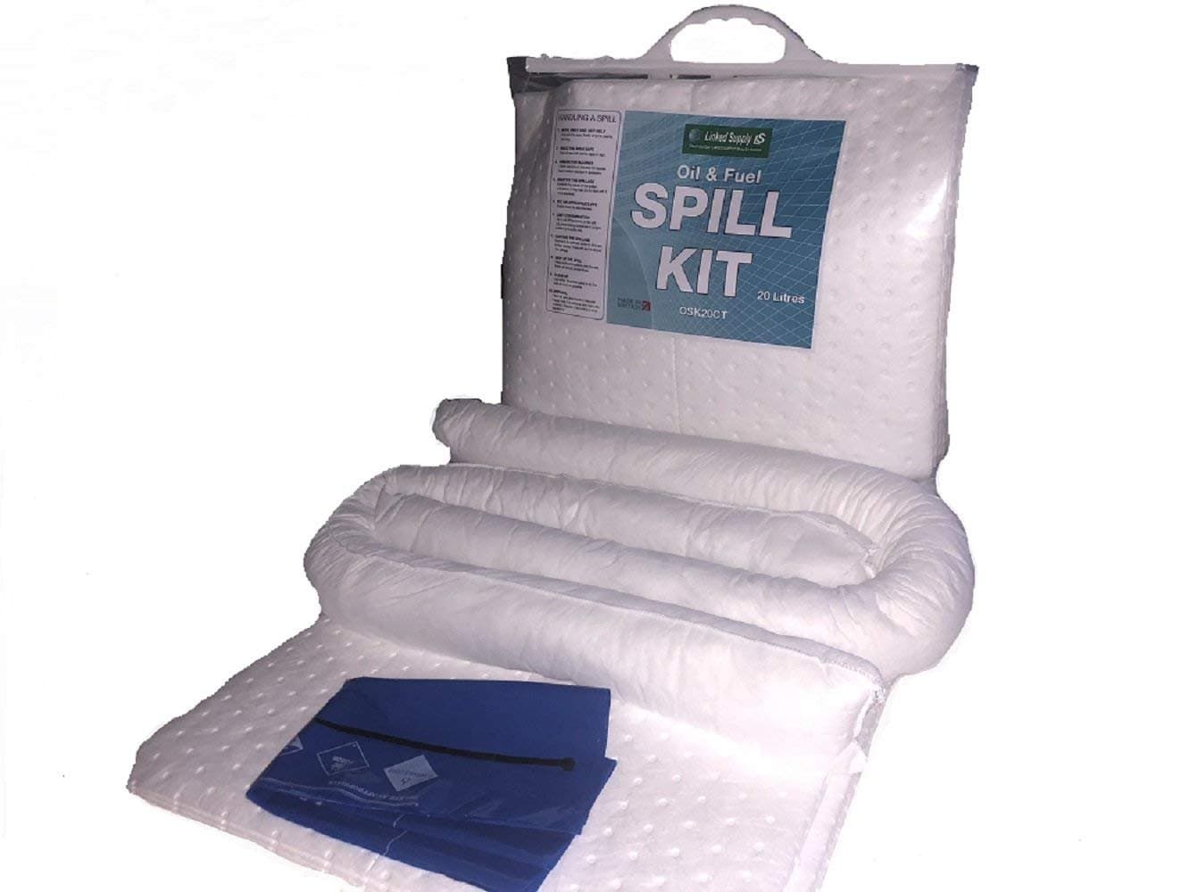 Spill Kit Oil and Fuel 20 Litre Capacity