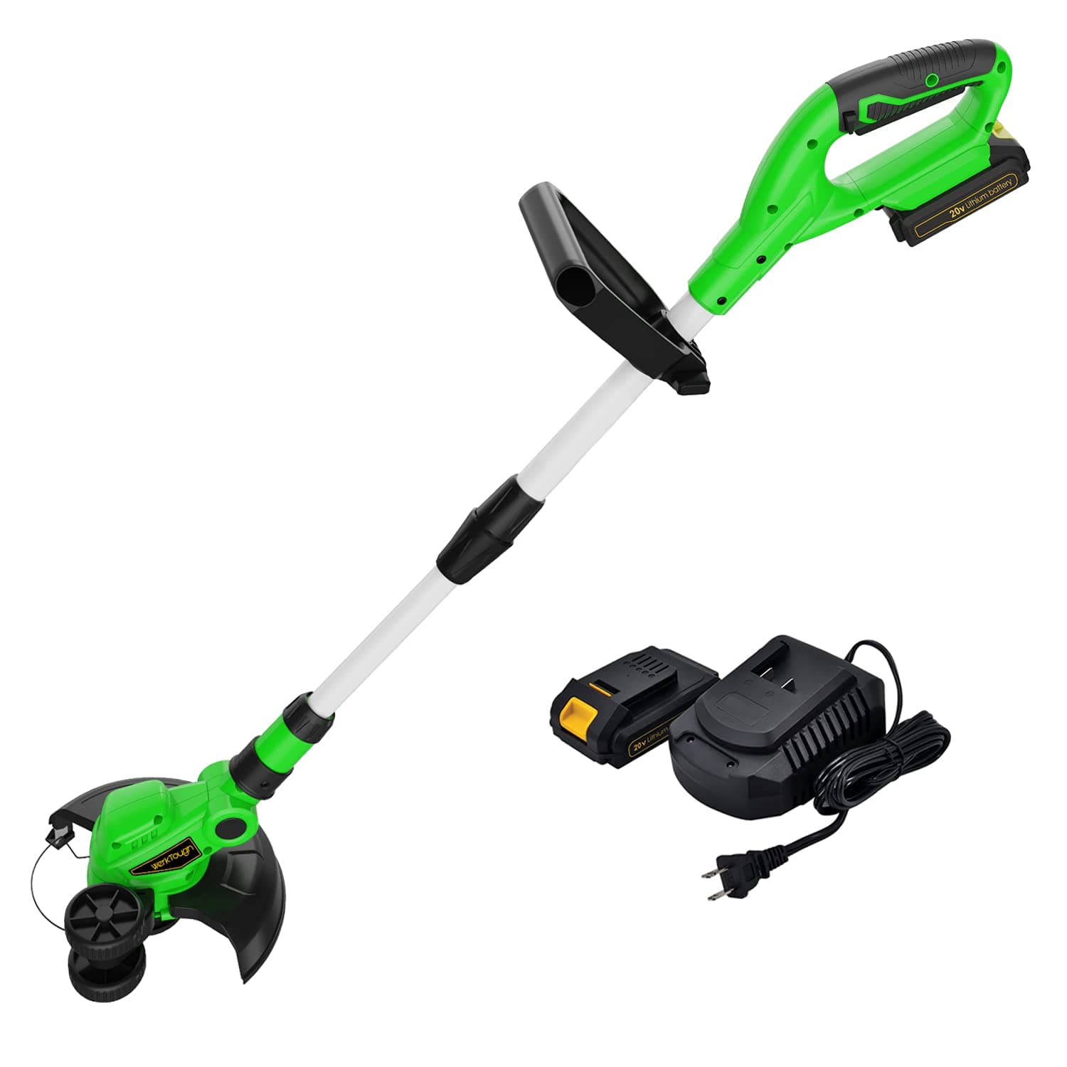 20V Cordless Grass Trimmer with 2.0A Battery and Fast Charger G001