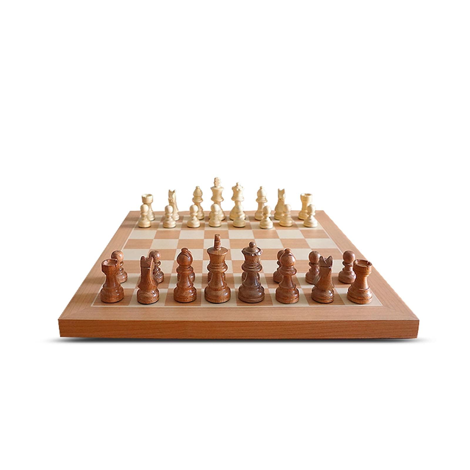 Electronic Chess Set, Wooden Chess Board with LEDs, AI Adaptive Electronic Chess Game and App with Computer Chess Board, for 1-2 Players from