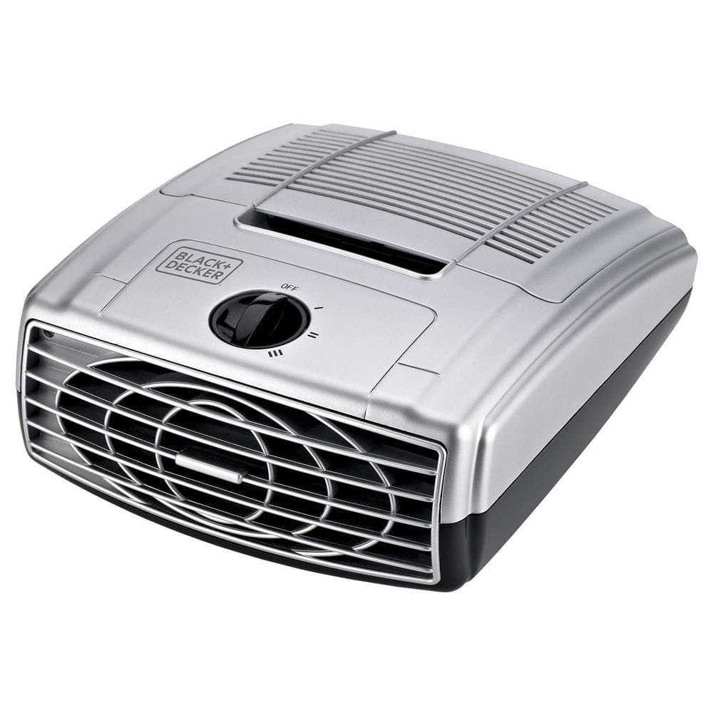Black & Decker Table Top HEPAFresh™ Air Cleaner BXAP041 3 Speed HEPA Purifier with Pre and Charcoal Filters