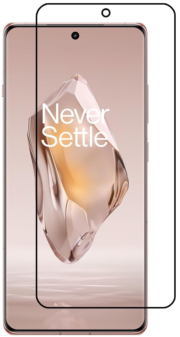 Tough Lee Tempered Glass Screen Guard Protector for OnePlus Nord CE4 Lite 5G (Edge to Edge Coverage) (with Easy Installation Kit) (Black) (Pack of 1)