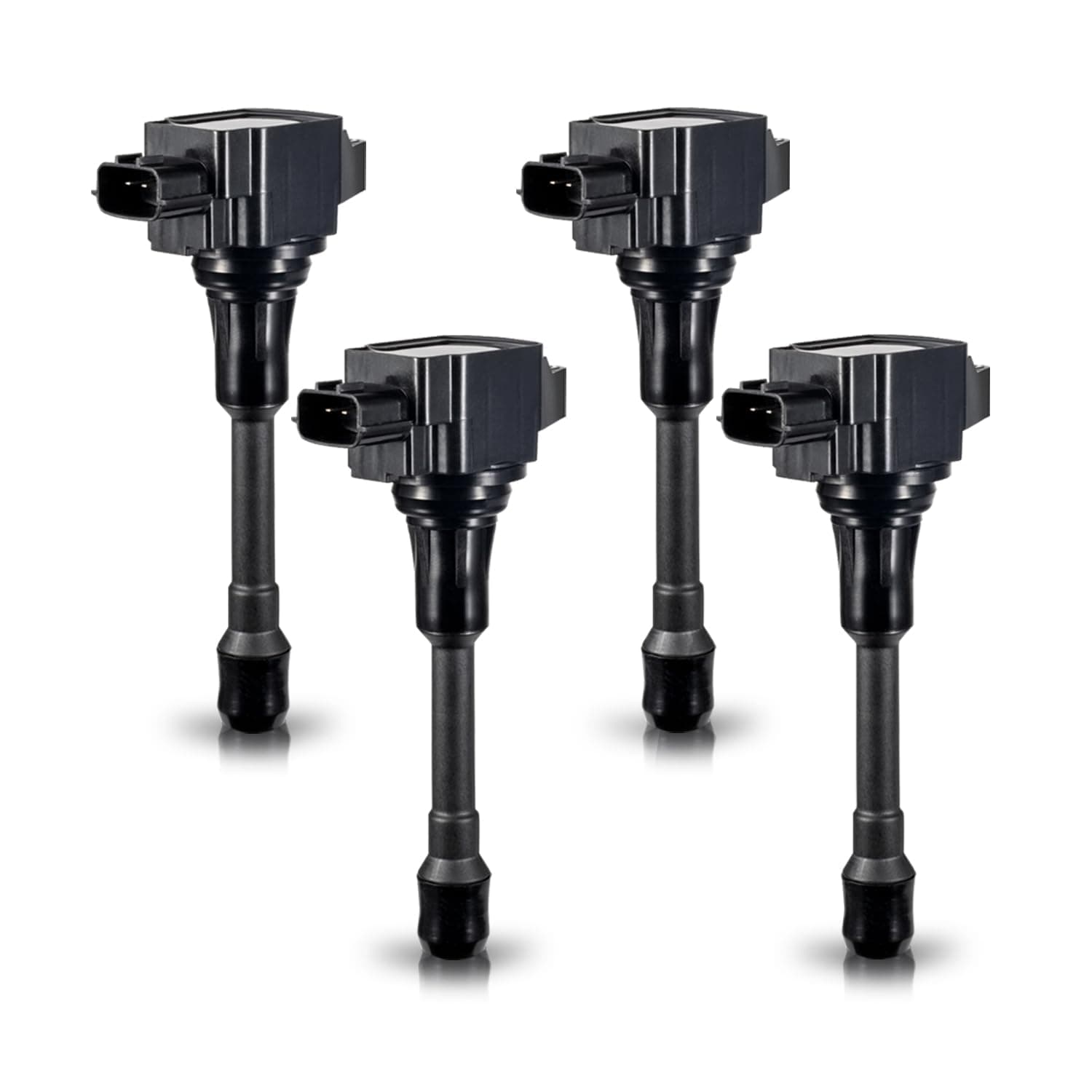 ENA Set of 4 Ignition Coil Pack 2007 2008 2009 2010 2011 2012 Compatible with Nissan Altima Versa Sentra Cube Rogue Frontier 2013 2014 2015 Infiniti M56 FX50 QX60 QX70 2.5L 2.0L 1.8L Replace# UF549