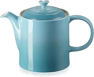 Le Creuset Grand Teapot, Stoneware, 1.3 litres, Serves 4 Cups, Teal, 80703131700003