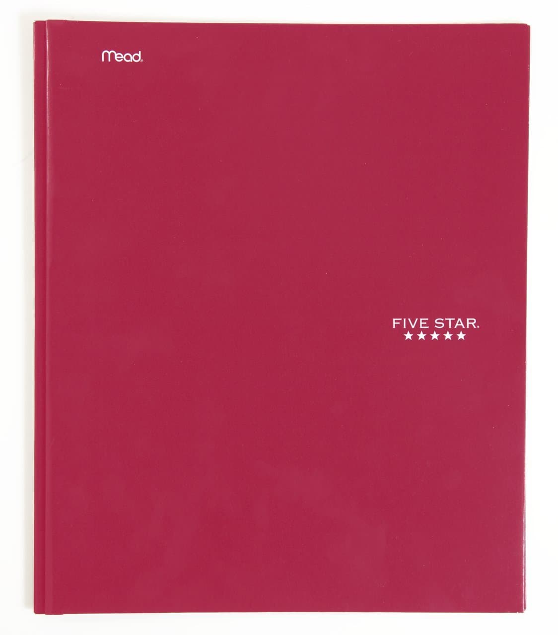 2-Pocket Folders with Prong Fasteners, Folders with Pockets, Red (72359)